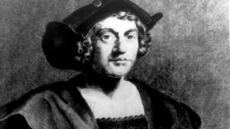 Zeitgenössische Darstellung von Christoph Kolumbus