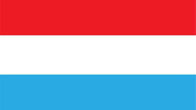 Luxemburg - Flagge