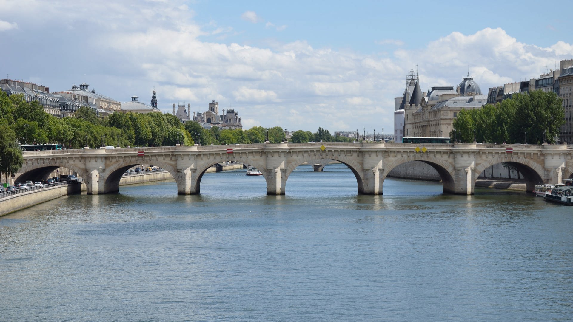 Die Brücke "Pont Neuf" in Paris