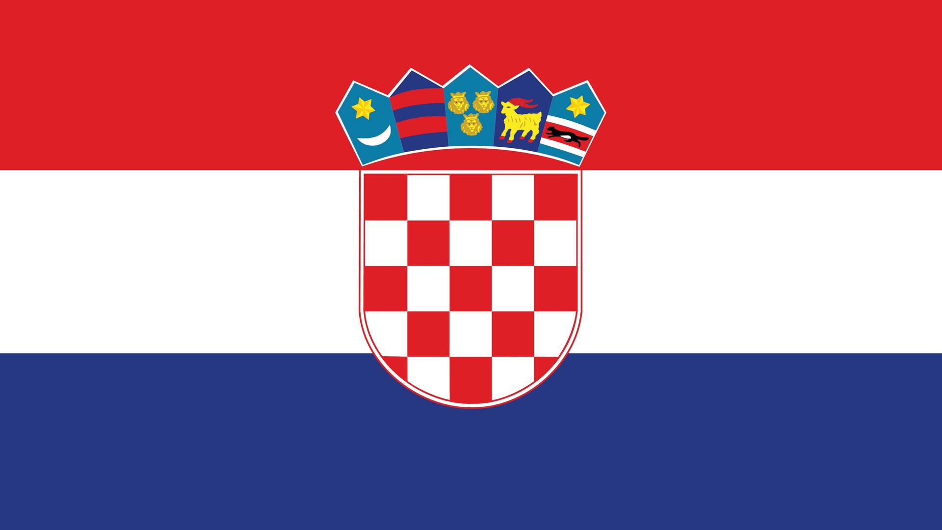 Kroatien - Flagge