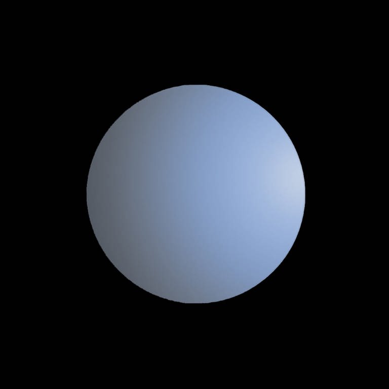Satellitenaufnahme des Uranus 