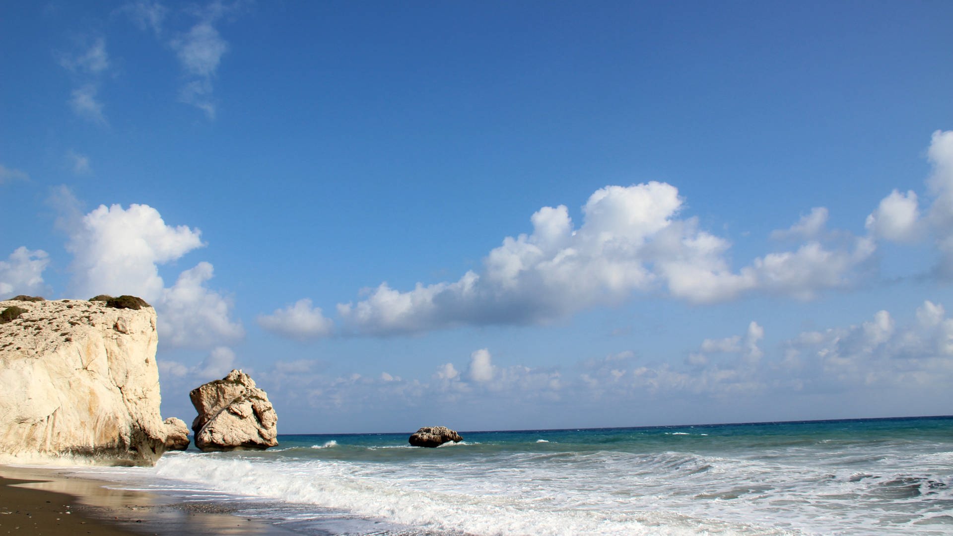 Felsen der Aphrodite in Zypern