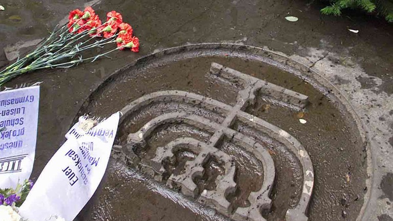 Gedenkfeier zur Pogromnacht (Foto: dpa Bildfunk, Picture Alliance)