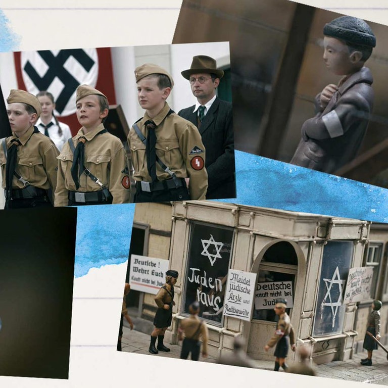 Collage von Bildern aus der Serie "Der Krieg und ich" (Foto: SWR, LOOKSfilm)