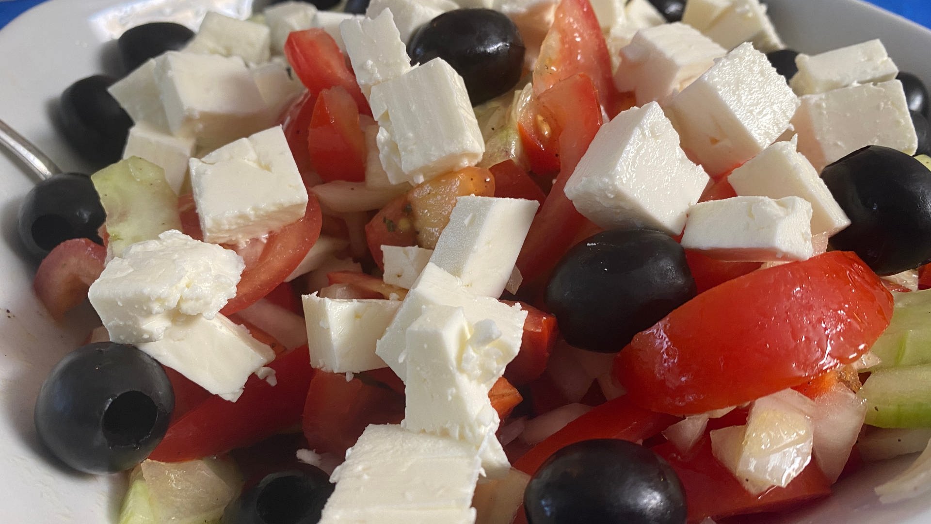 griechischer Bauernsalat - Choriatiki Salata (Foto: SWR)
