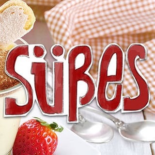 Foto: iStock / SWR Biskuitcreme mit lachender Erdbeere (Foto: iStock / SWR)