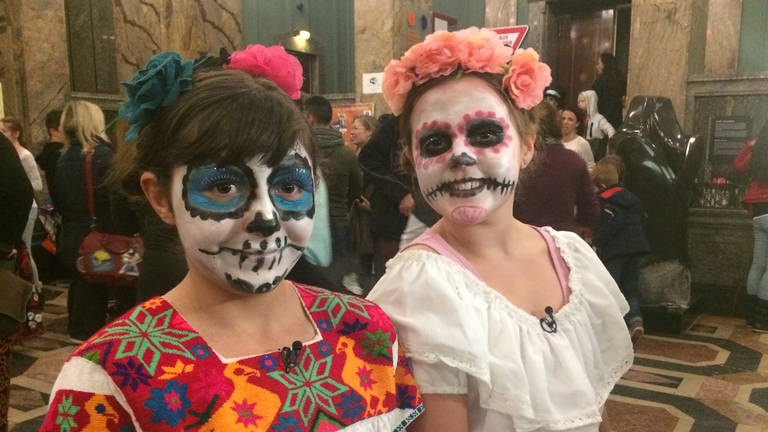 Das mexikanische Totenfest "Día de los muertos" ist ein fröhliches Fest (Foto: SWR, SWR)