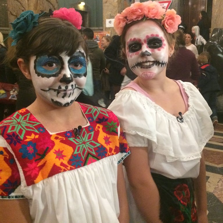 Das mexikanische Totenfest "Día de los muertos" ist ein fröhliches Fest (Foto: SWR, SWR)