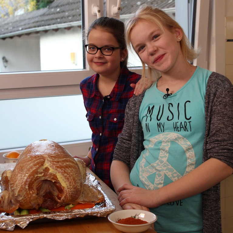 Truthahn zum Thanksgiving-Fest (Foto: SWR, SWR)