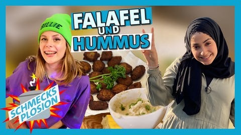 Falafeln zur Popsong-Challenge (Foto: SWR)
