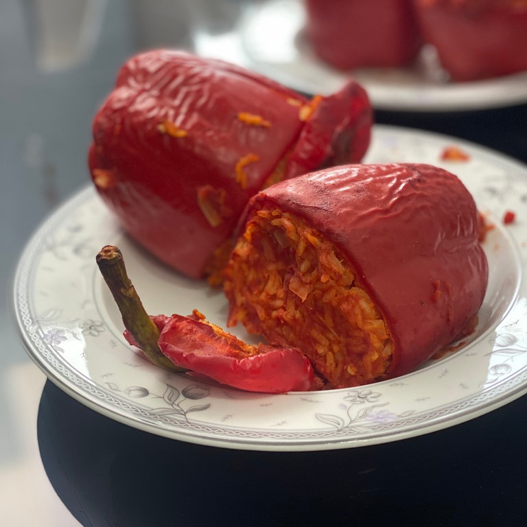 Dolma (gefüllte Paprika nach türkischer Art) (Foto: SWR)