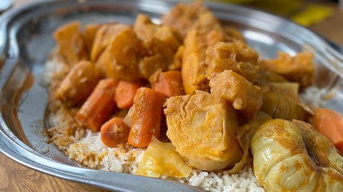 Vegetarischer Eintopf aus dem Senegal: Mafe (Foto: SWR)