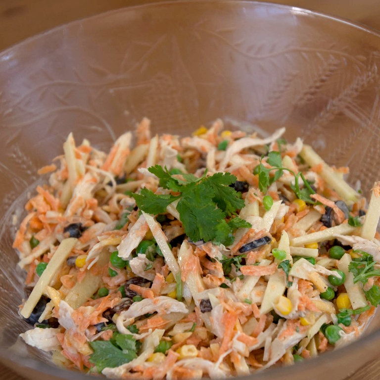 Brasilianischer Salpicão-Salat (Foto: SWR)