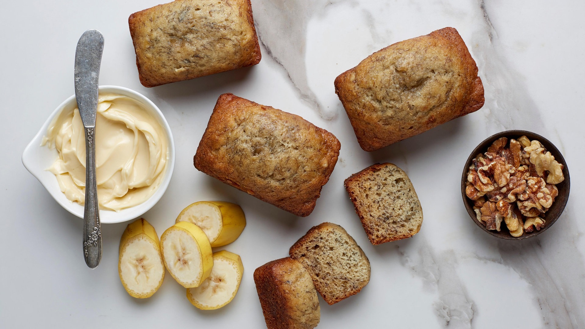 Rezept für leckeres Bananenbrot zum Selbermachen.