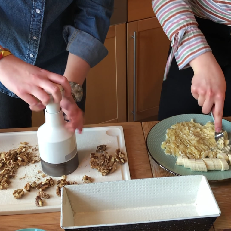 Walnuss-Bananen-Brot