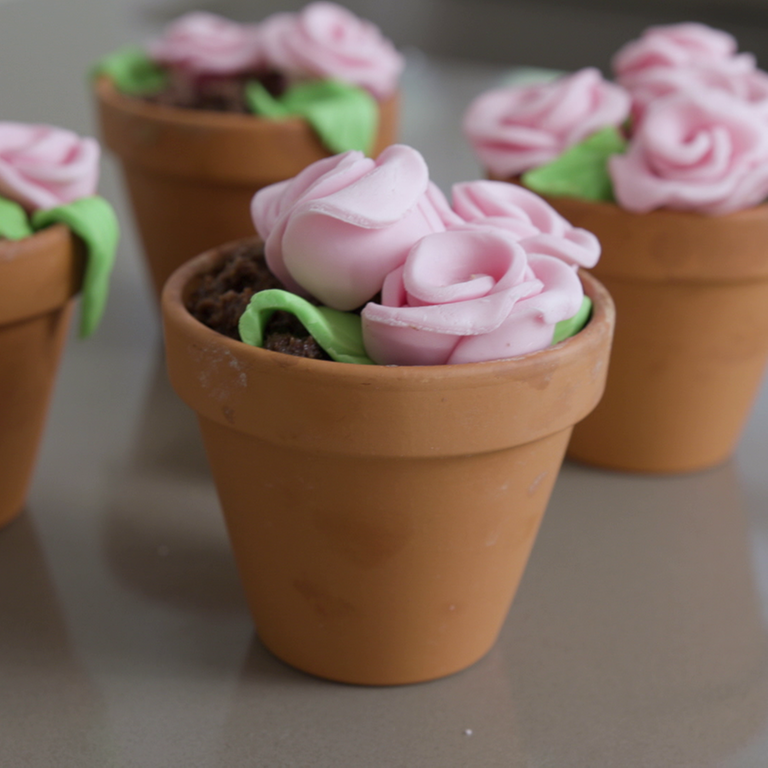 Blumentop-Muffins (Foto: SWR)