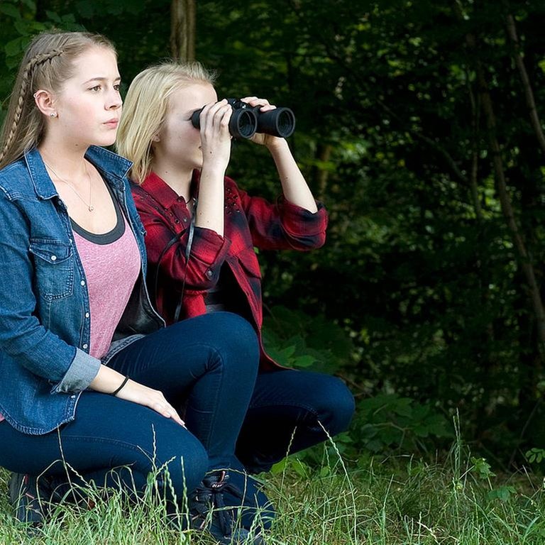 Darsteller aus "Tiere bis unters Dach - Krokodiljäger" (Foto: SWR, SWR -)