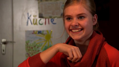 Lilie beim Dreh der 5. Staffel (Foto: SWR)