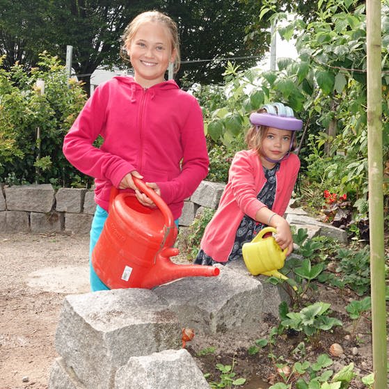 Erlebnisgarten für Kinder in Kork (Foto: SWR, Herzenssache)