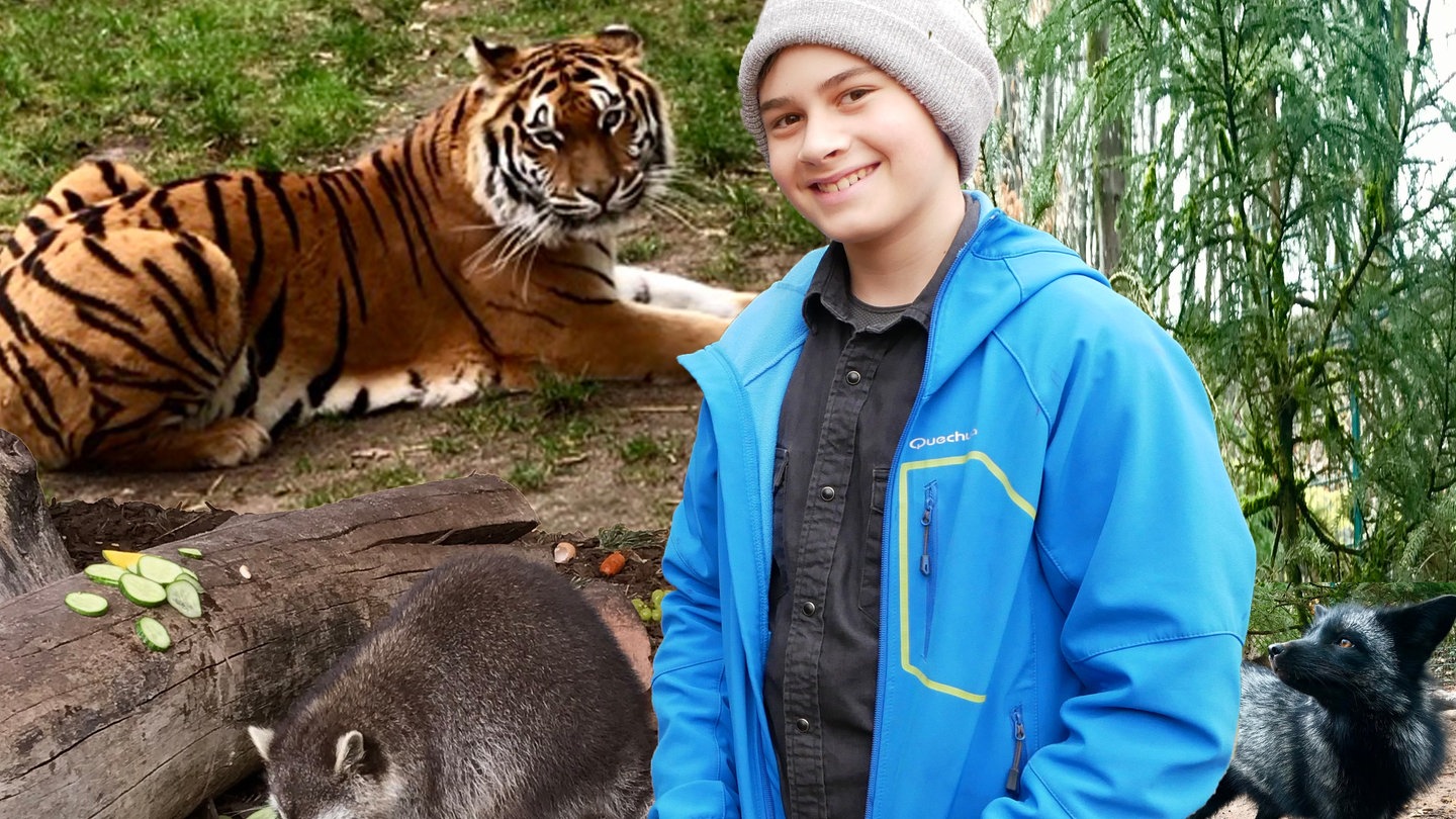 Mika in der Wildtierstation