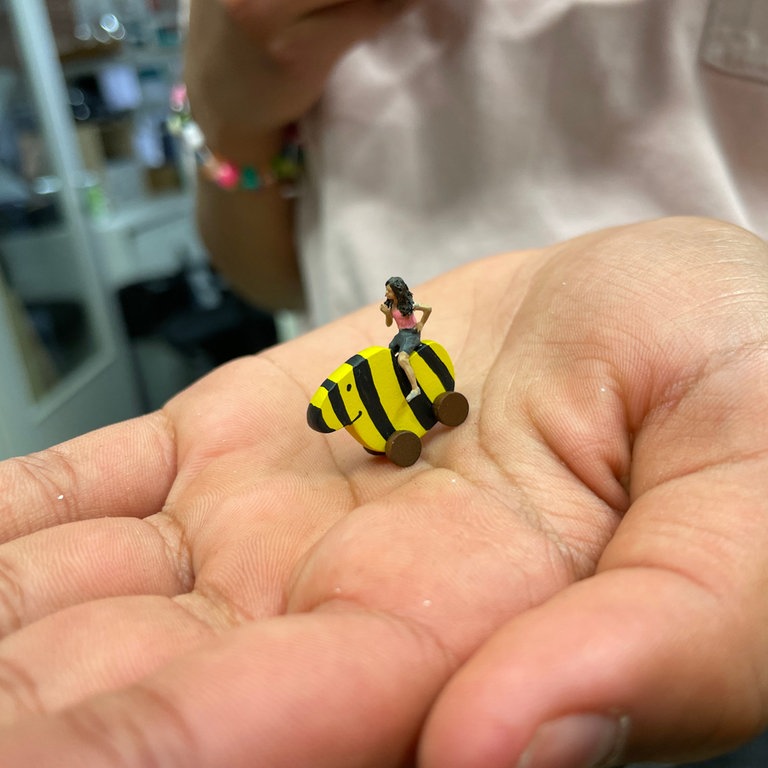 Miniatur-Wunderland-Tigerente (Foto: SWR)