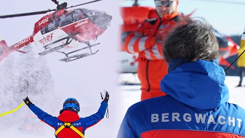 Einsatz bei der Bergwacht (Foto: SWR, Bergwacht)