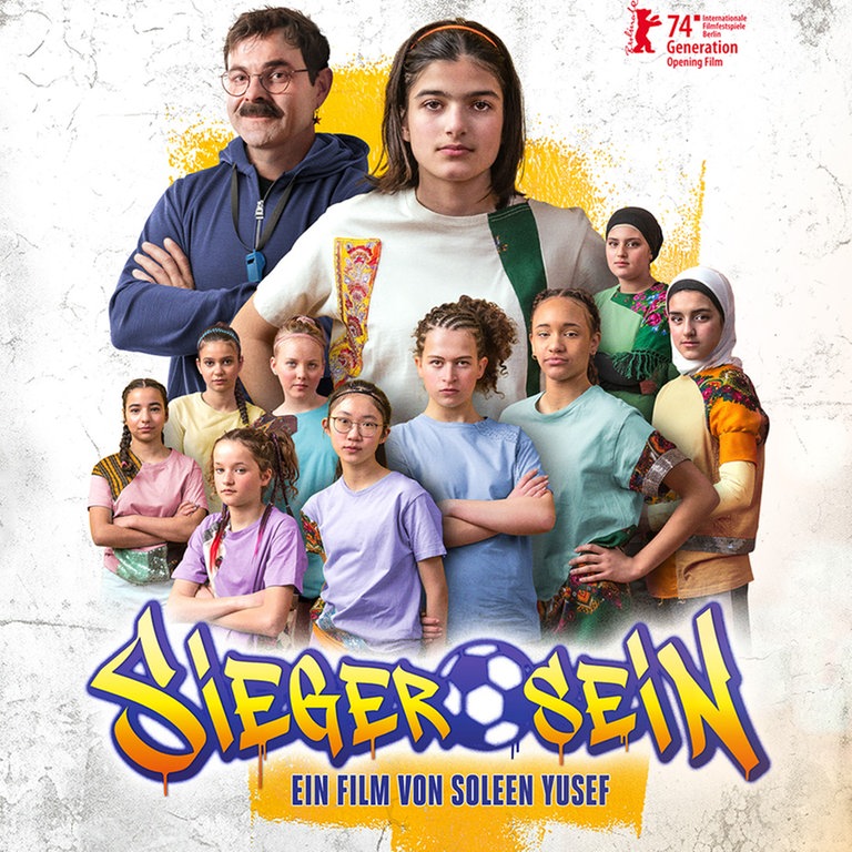 Filmplakat des Kinofilms "Sieger sein"