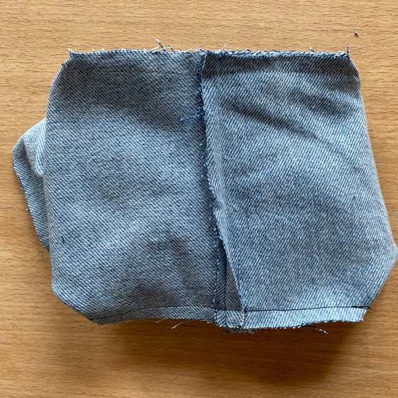 DIY: Stoffkörbchen aus alten Jeansresten nähen (Foto: SWR)