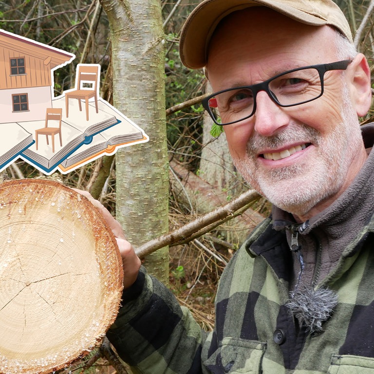 Peter Wohlleben im Wald (Foto: SWR)