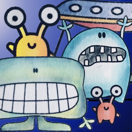 Sehen so Aliens aus? (Foto: SWR) Sehen so Aliens aus?