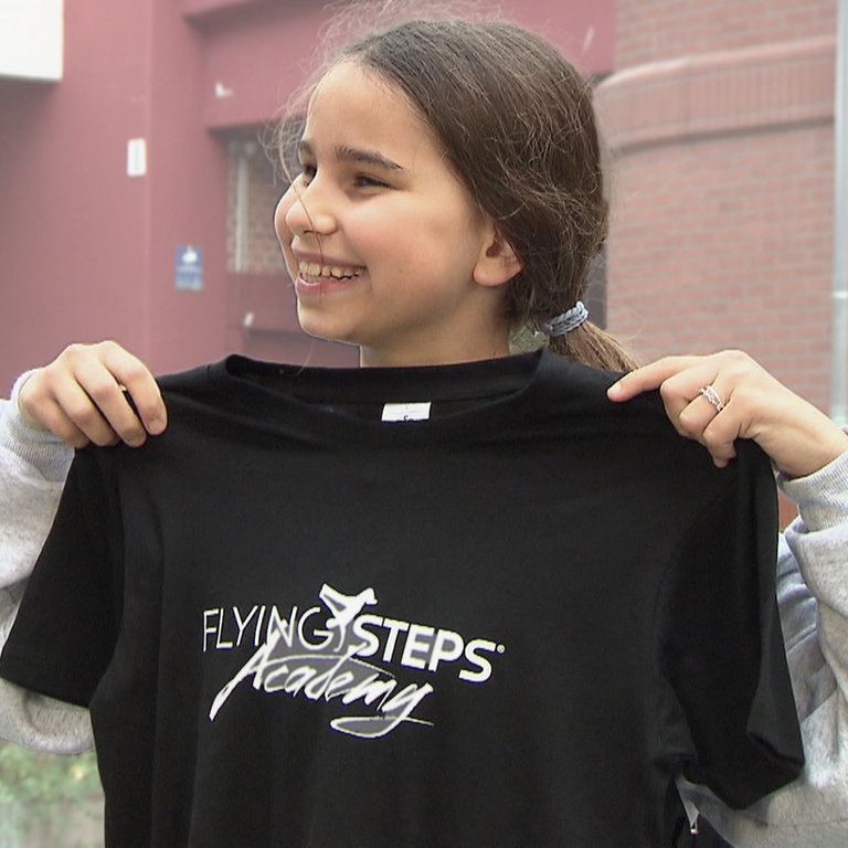 Thandi bei der Flying Steps Academy (Foto: SWR)