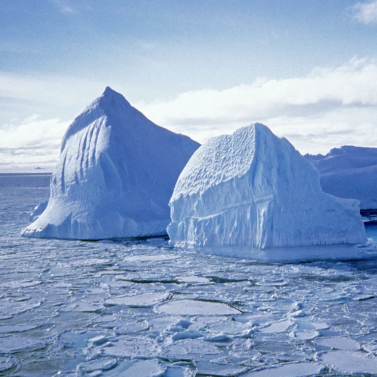 Eisschollen (Foto: SWR)