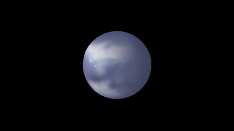 Satellitenaufnahme des Planeten Pluto  (Foto: SWR)