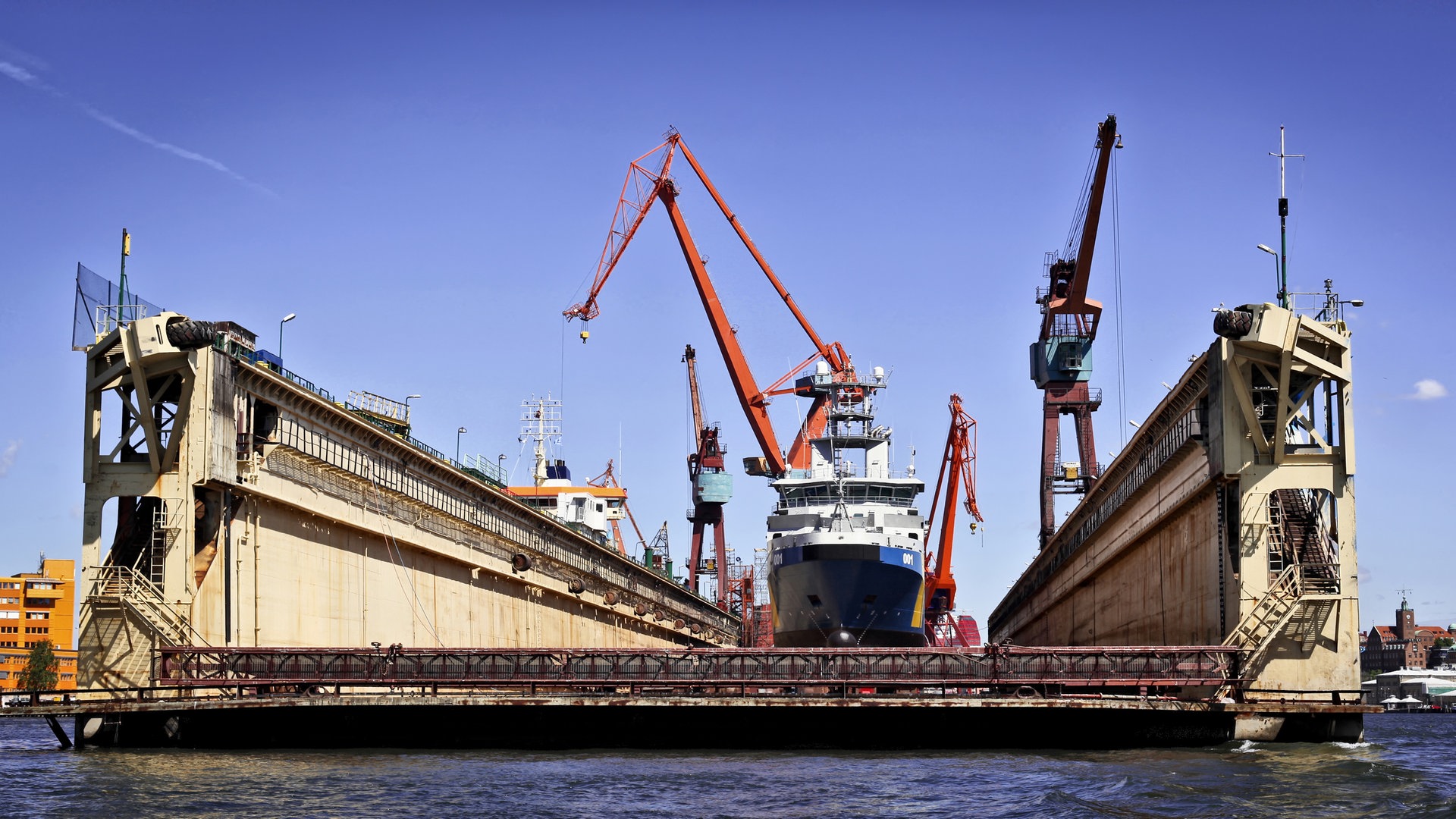 Der Hafen von Göteborg ist der wichtigste des Landes. Göteborg liegt an der Westküste (Foto: Colourbox)