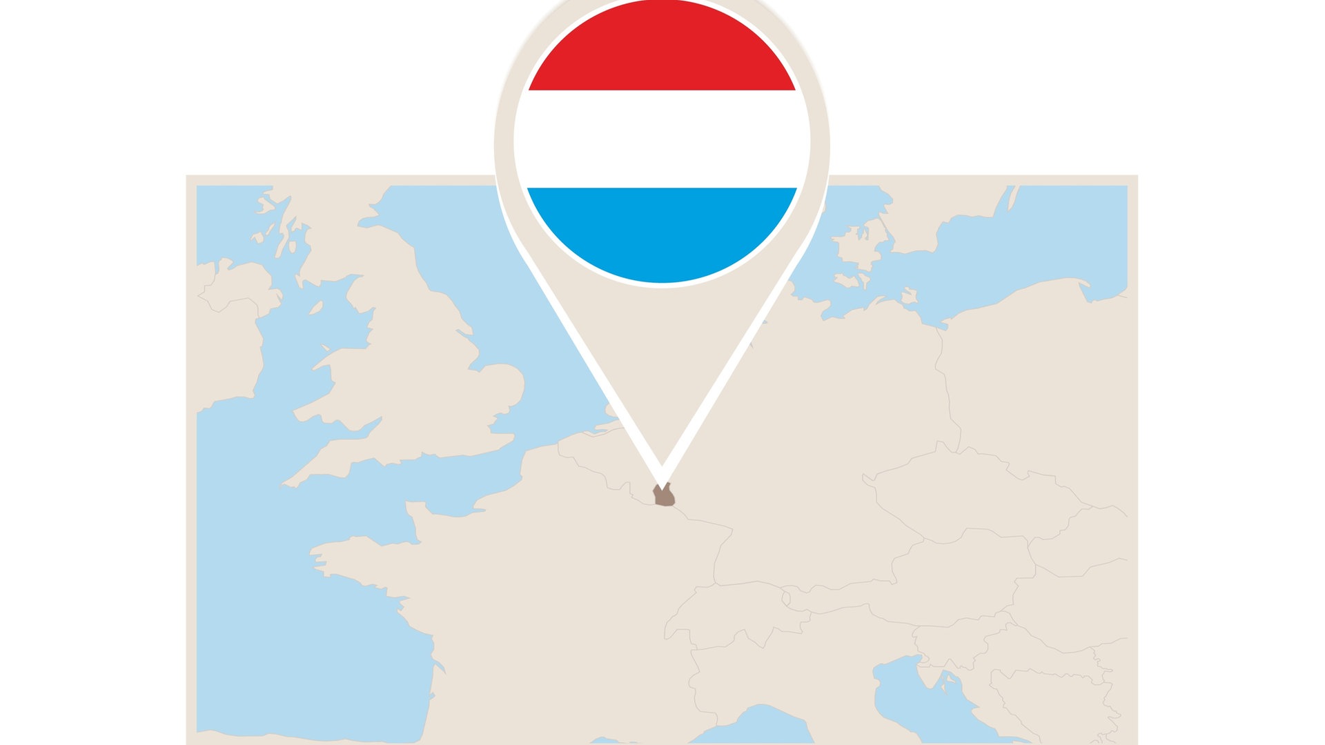 Luxemburg ist ein Binnenstaat (Foto: Colourbox)