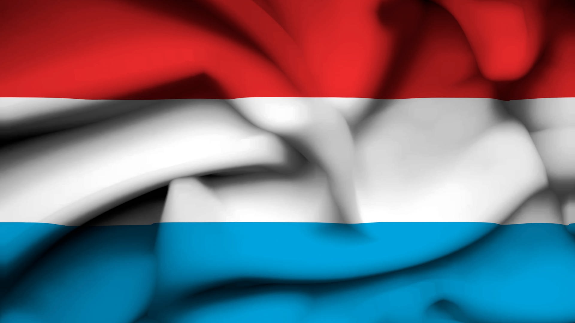 Luxemburg Flagge (Foto: Colourbox)
