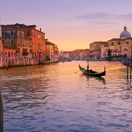 Die Kanäle in Venedig (Foto: Colourbox)