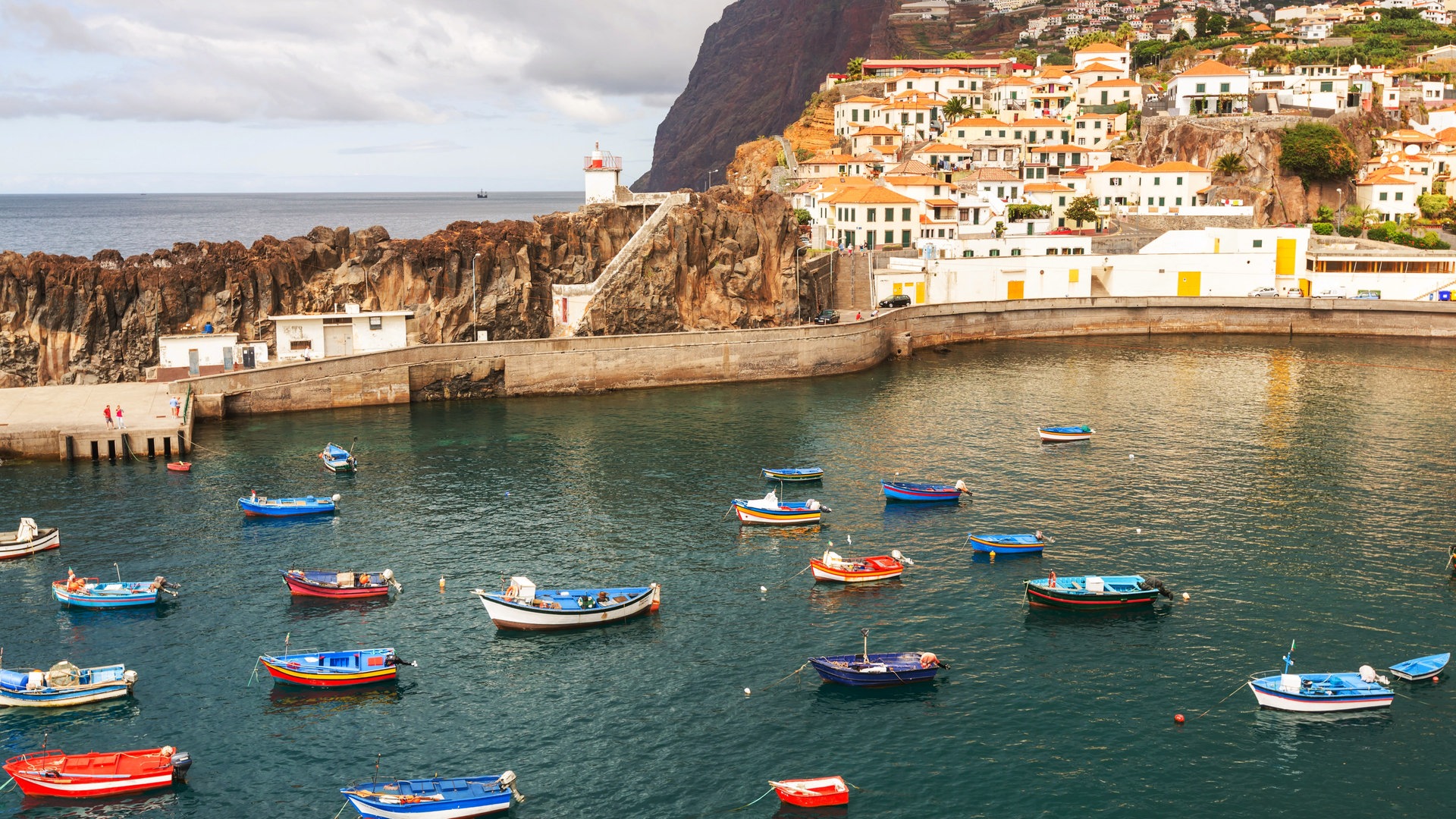 Foto: Colourbox Hafen in Madeira (Foto: Colourbox)