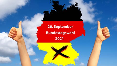 Die Bundestagswahl am 26. September 2021 (Foto: picture-alliance / Reportdienste, picture alliance / Bildagentur-online/McPhoto-Stein)