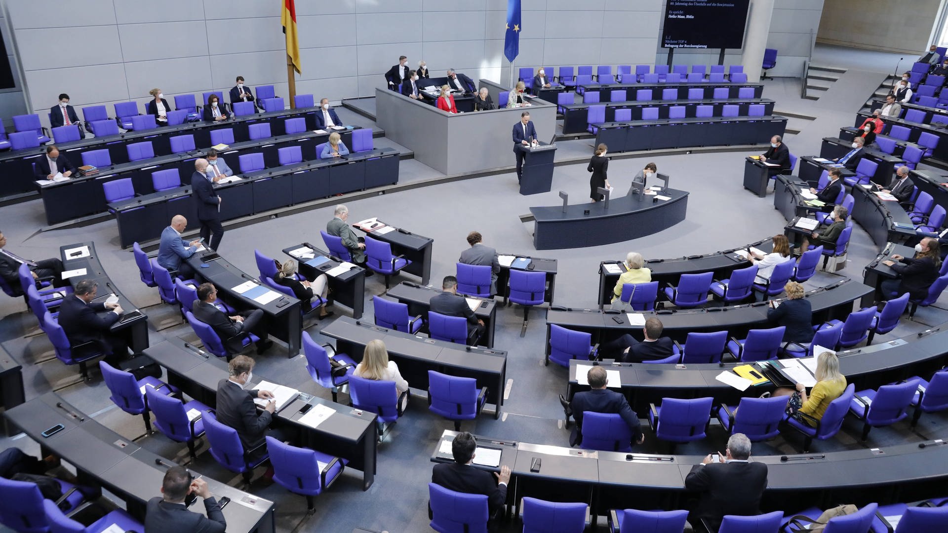 Abgeordnete im Bundestag (Foto: IMAGO, IMAGO / Metodi Popow)