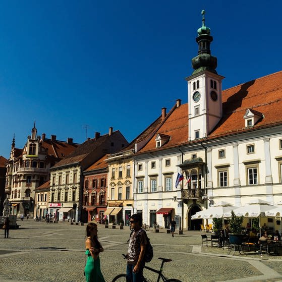 Maribor erhielt bereits 1254 das Stadtrecht. Sie ist die zweitgrößte Stadt Sloweniens (Foto: Colourbox)