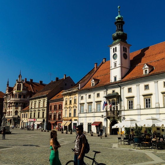 Maribor erhielt bereits 1254 das Stadtrecht. Sie ist die zweitgrößte Stadt Sloweniens (Foto: Colourbox)