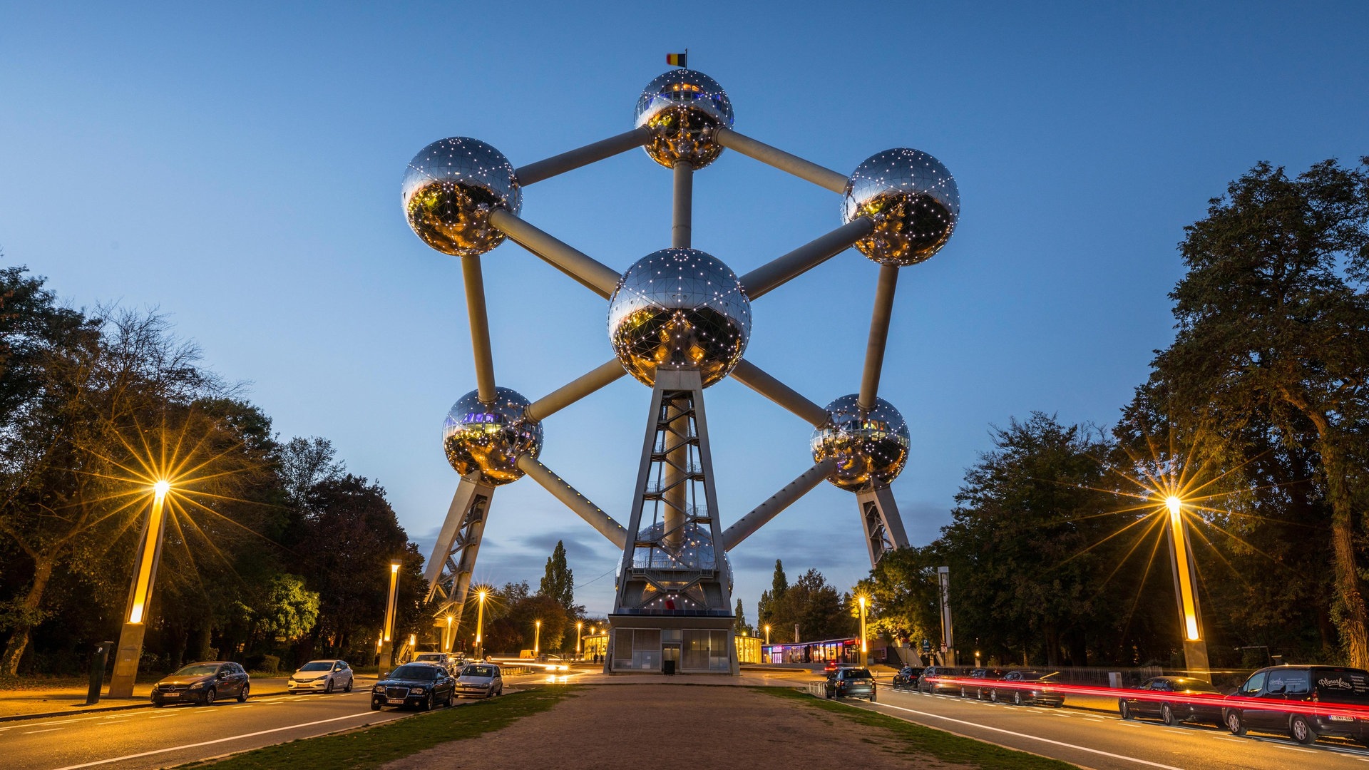 Foto: Colourbox Atomium (Foto: Colourbox)