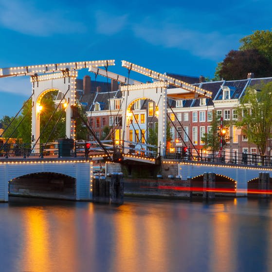 Magere Brug in Amsterdam (Foto: Colourbox)