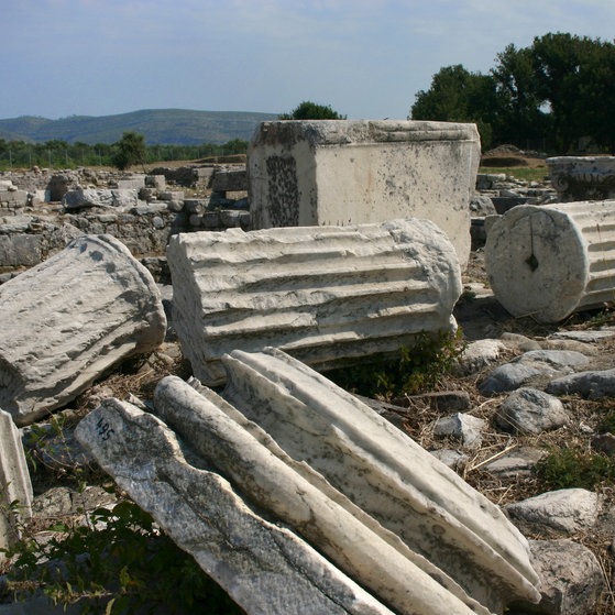 Ausgrabungsstätte in Griechenland (Foto: Colourbox)