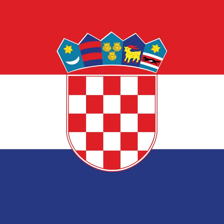 Kroatien - Flagge (Foto: Colourbox)