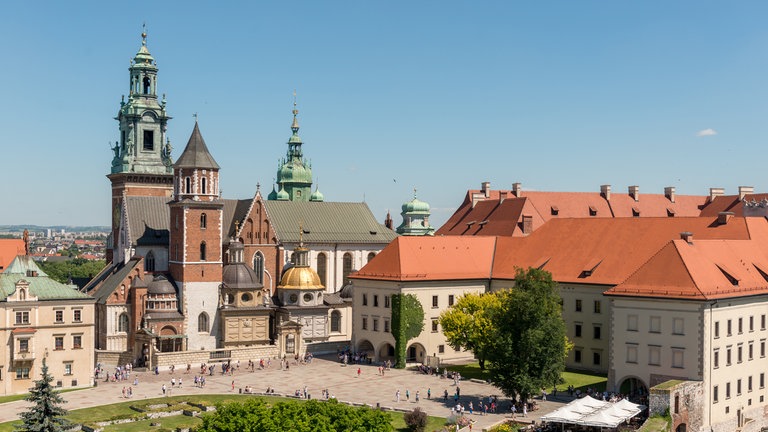 Das Wawel-Schloss in Krakau