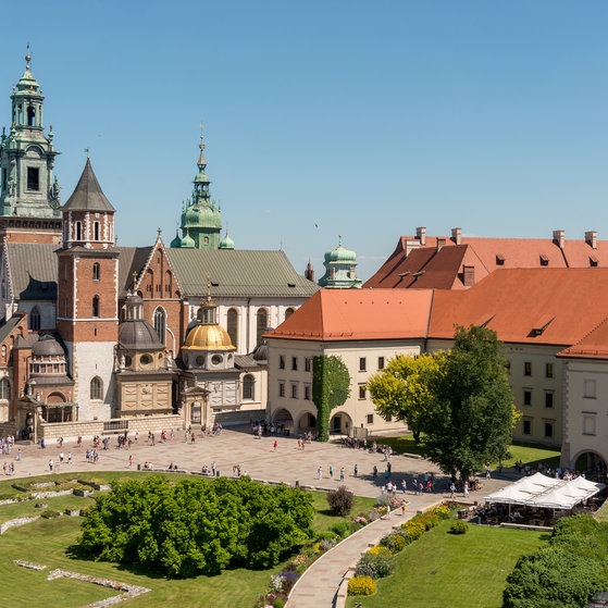 Das Wawel-Schloss in Krakau (Foto: Colourbox)