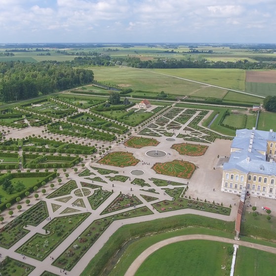 Schloss Rundale bei Bauska