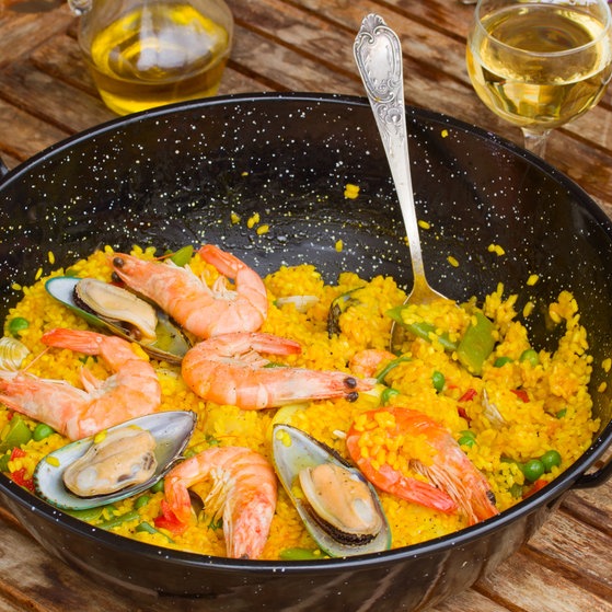 Das Nationalgerichts Spaniens Paella (Foto: Colourbox)